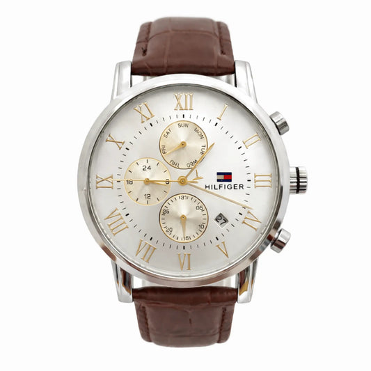 Tommy leather watch