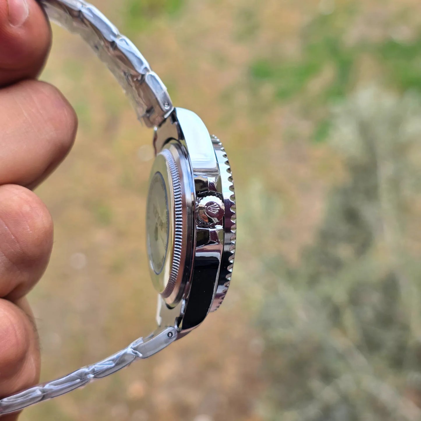 Rolex 1 Open Case (semi automatic)