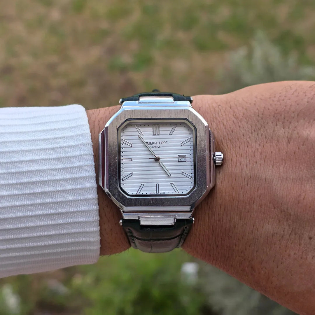 Patek Philippe Square Leather Strap
