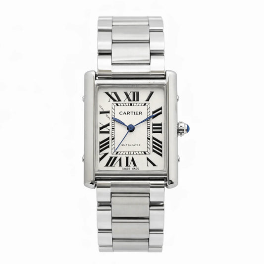 Cartier Tank Metal White - Silver
