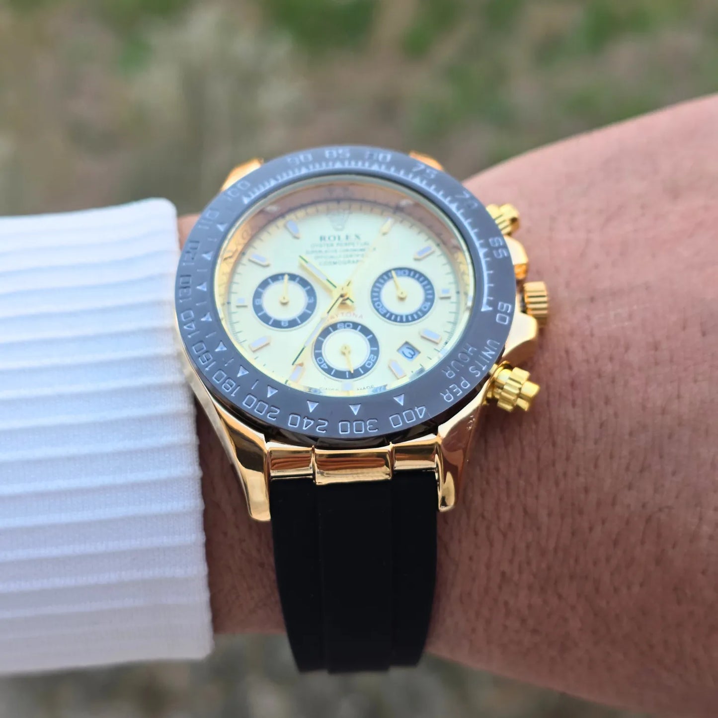 Rolex Ruber Open Case (semi automatic)