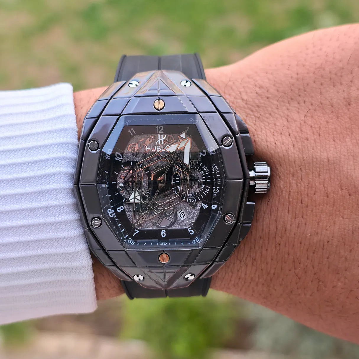 Hublot HexaCore Skeleton Watch