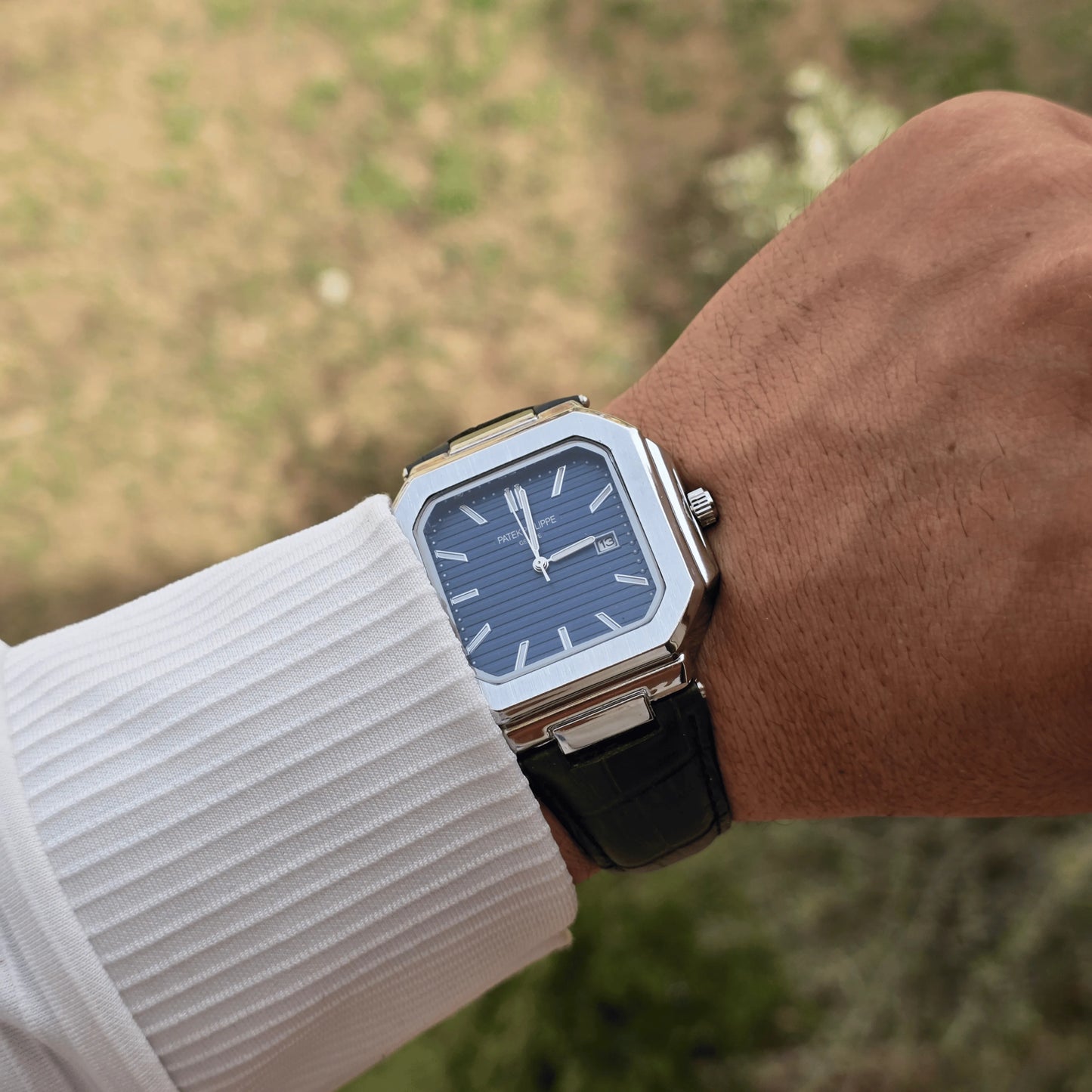 Patek Philippe Square Leather Strap