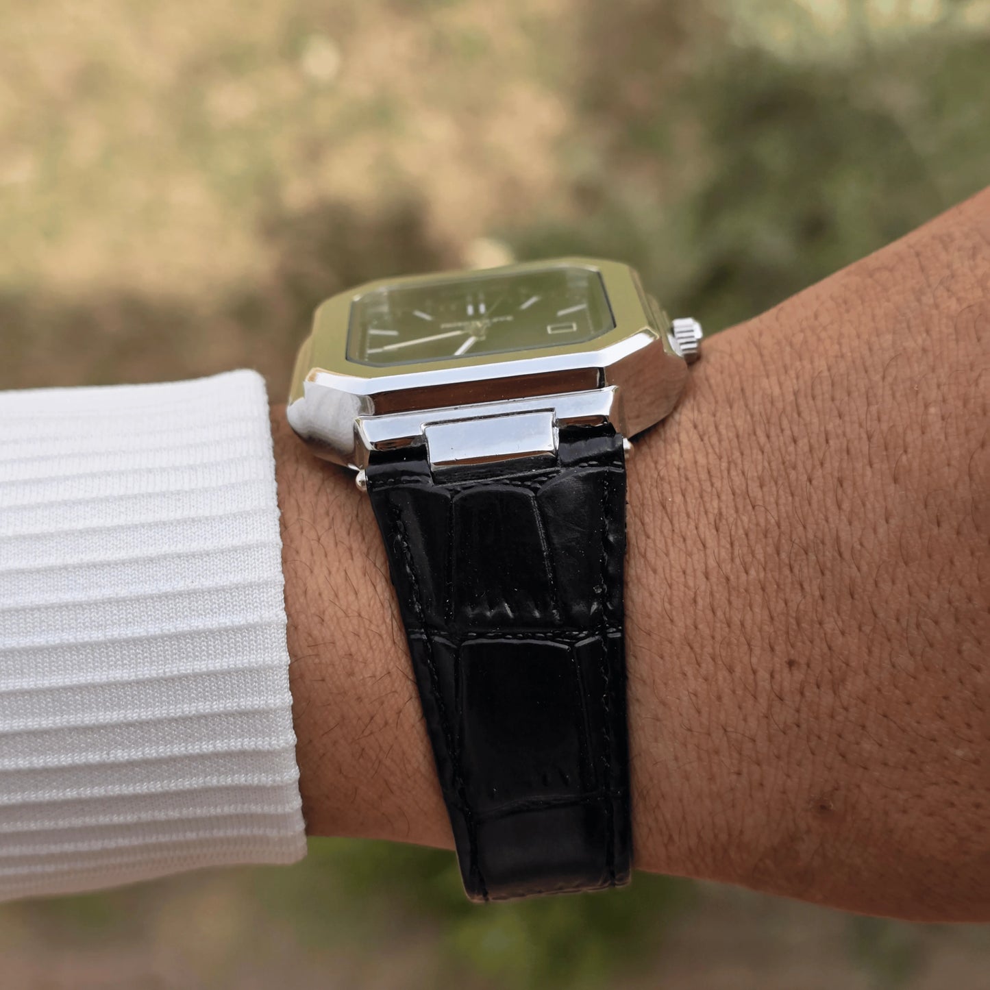 Patek Philippe Square Leather Strap