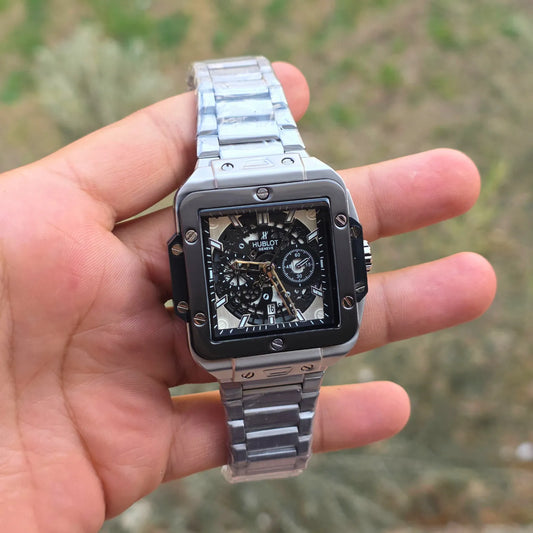 Hublot metal square