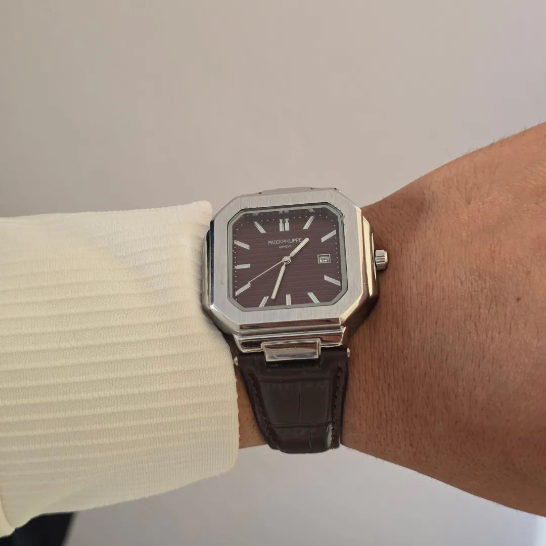 Patek Philippe Square Leather Strap
