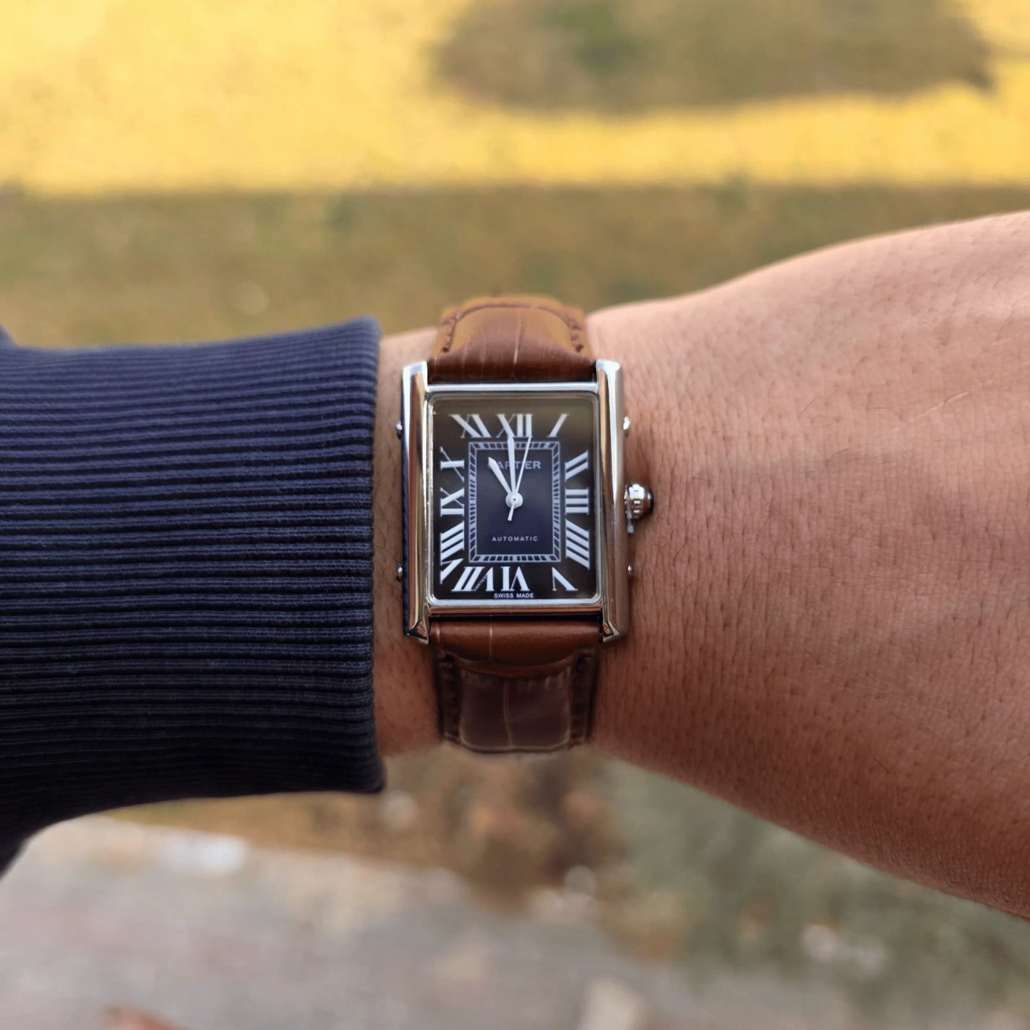 Cartier Tank Leather 22mm