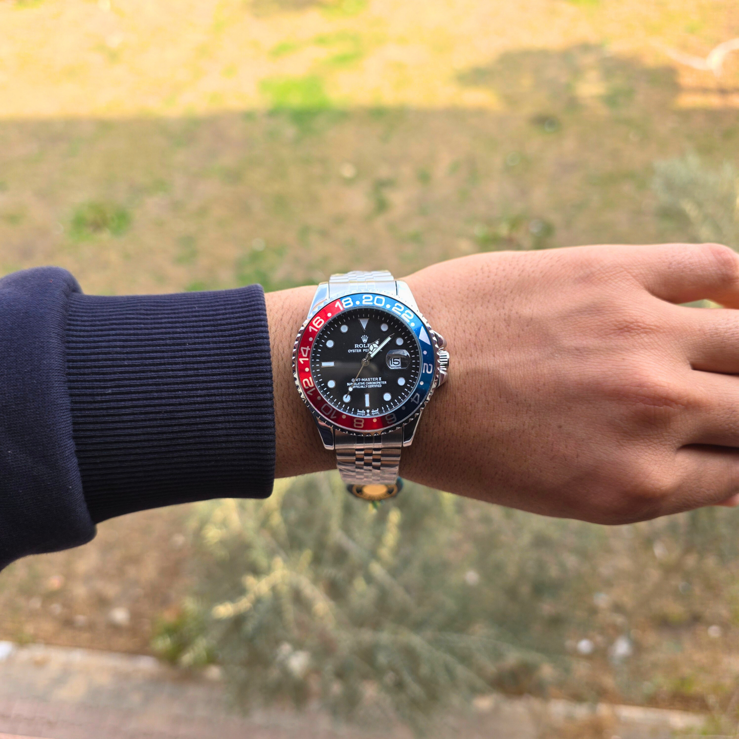 Rolex Pepsi Open Case (semi automatic)