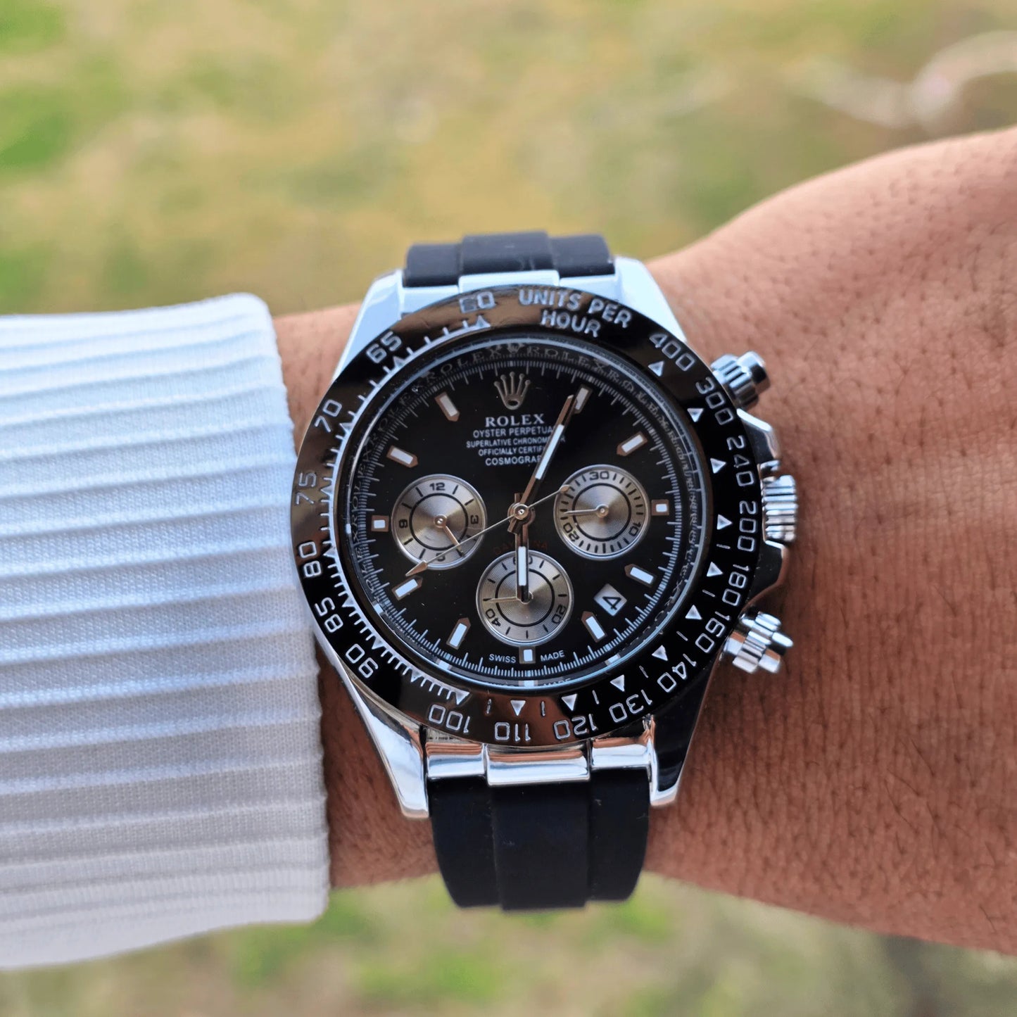 Rolex Ruber Open Case (semi automatic)