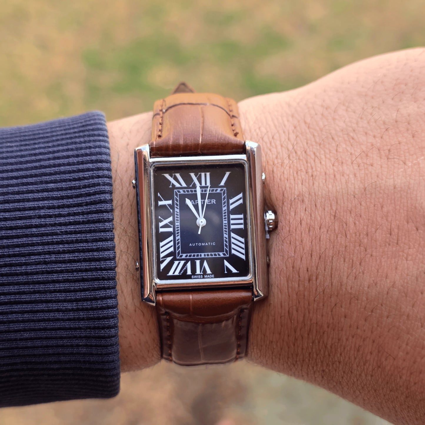 Cartier Tank Leather 22mm