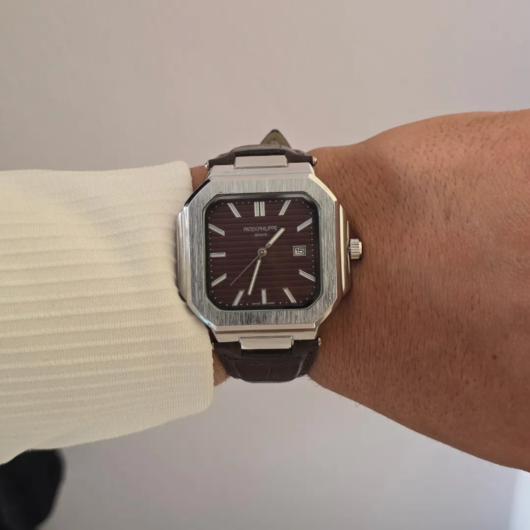 Patek Philippe Square Leather Strap