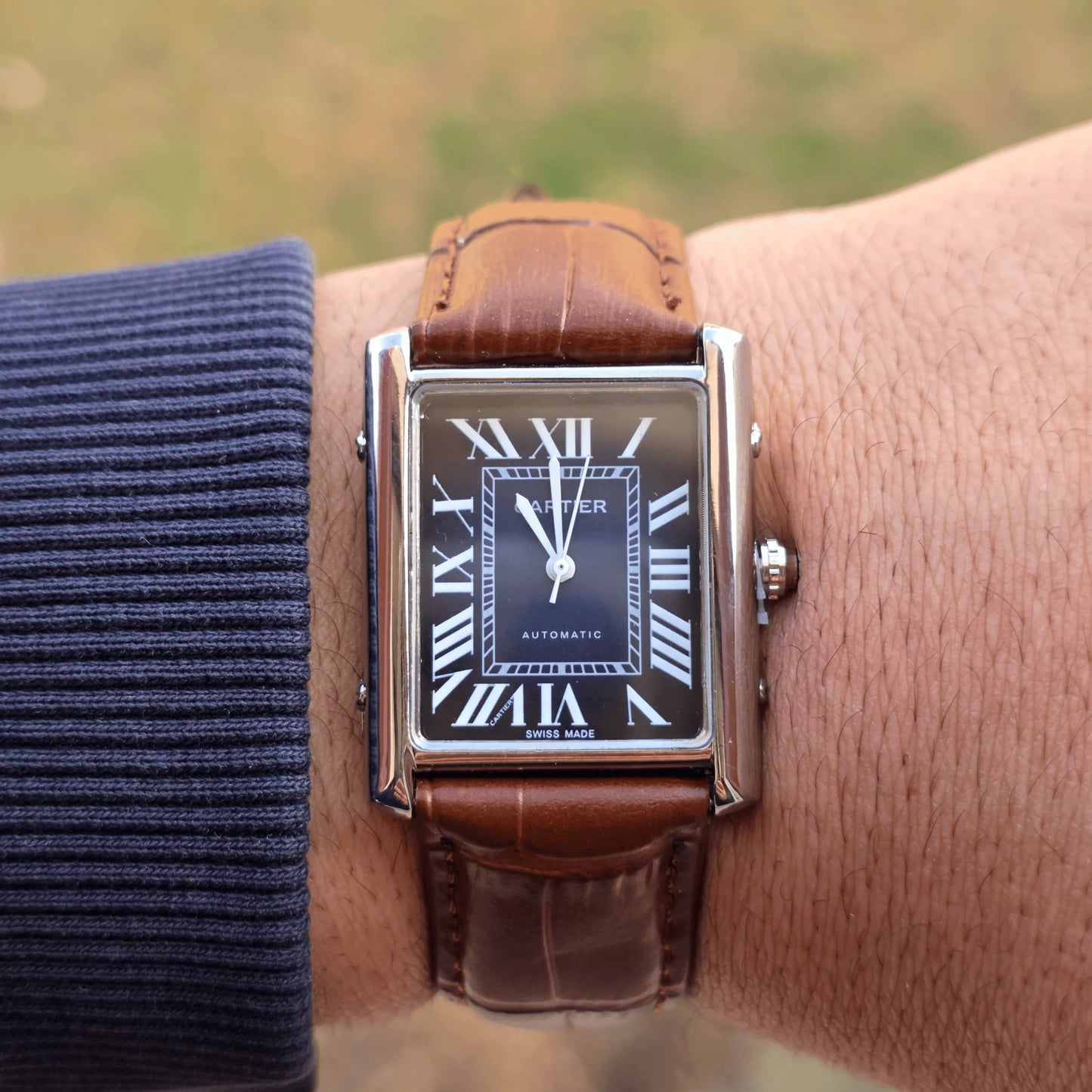 Cartier Tank Leather 22mm