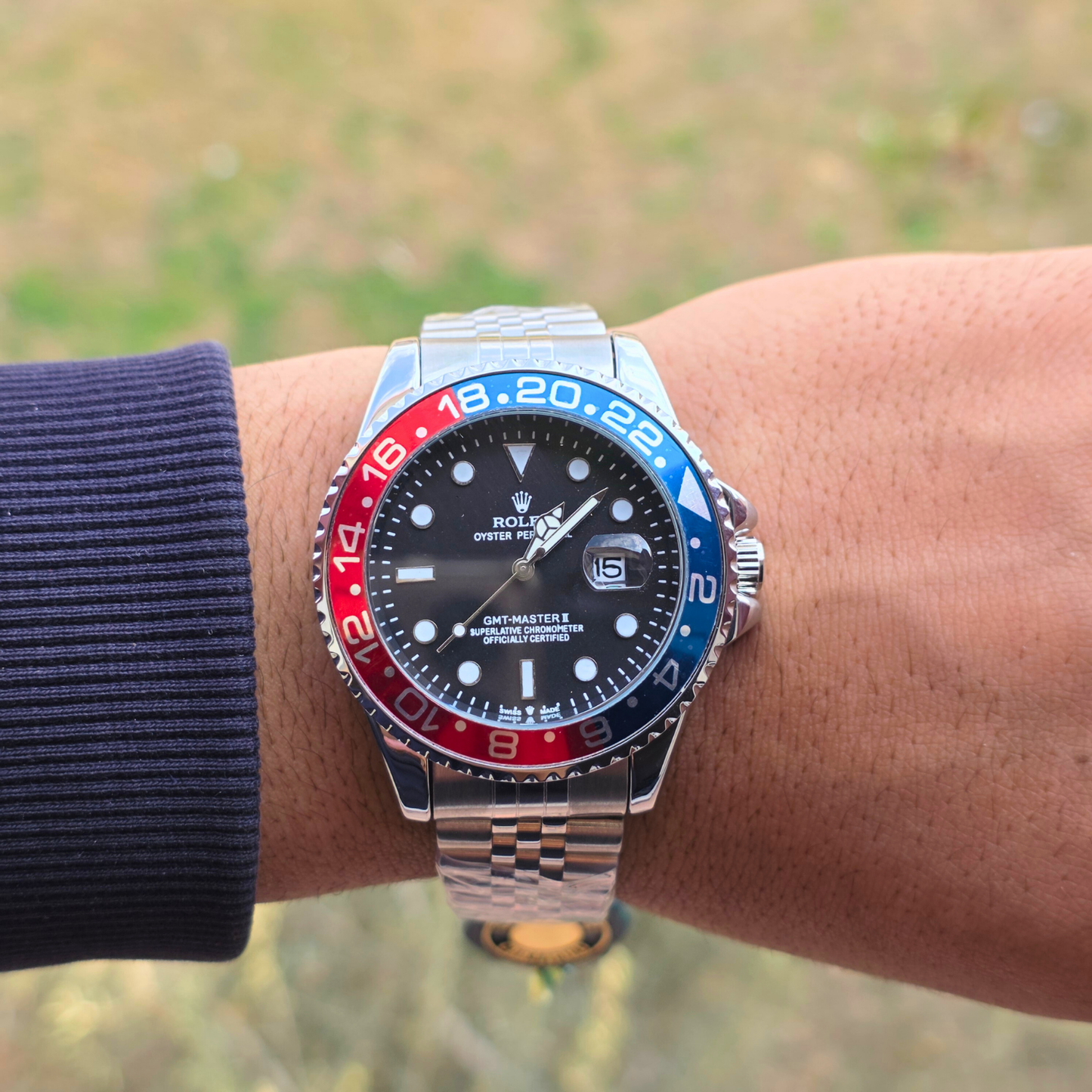 Rolex Pepsi Open Case (semi automatic)