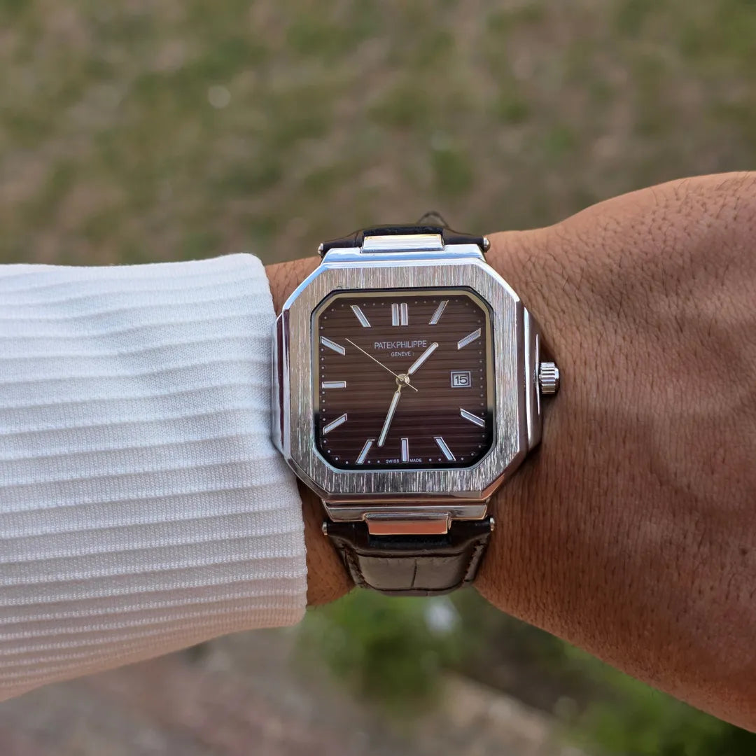Patek Philippe Square Leather Strap