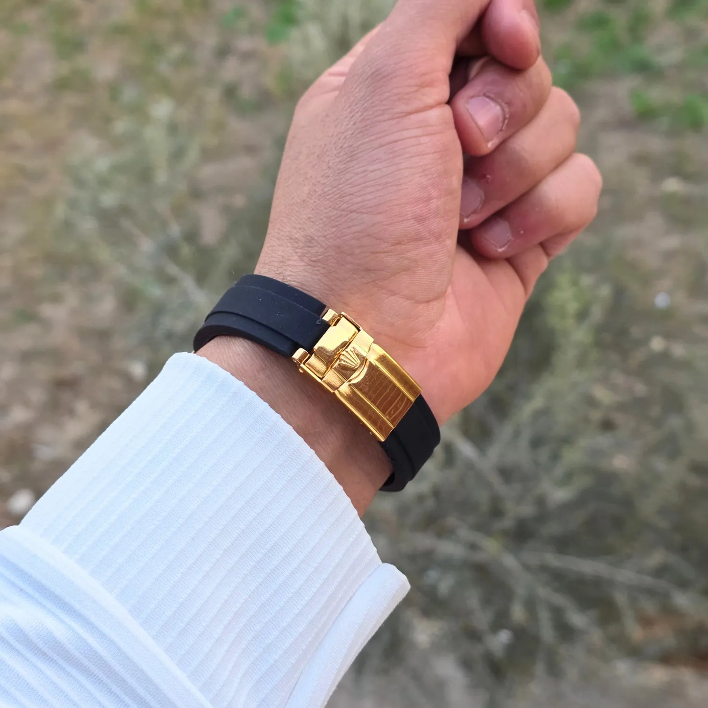 Rolex Ruber Open Case (semi automatic)