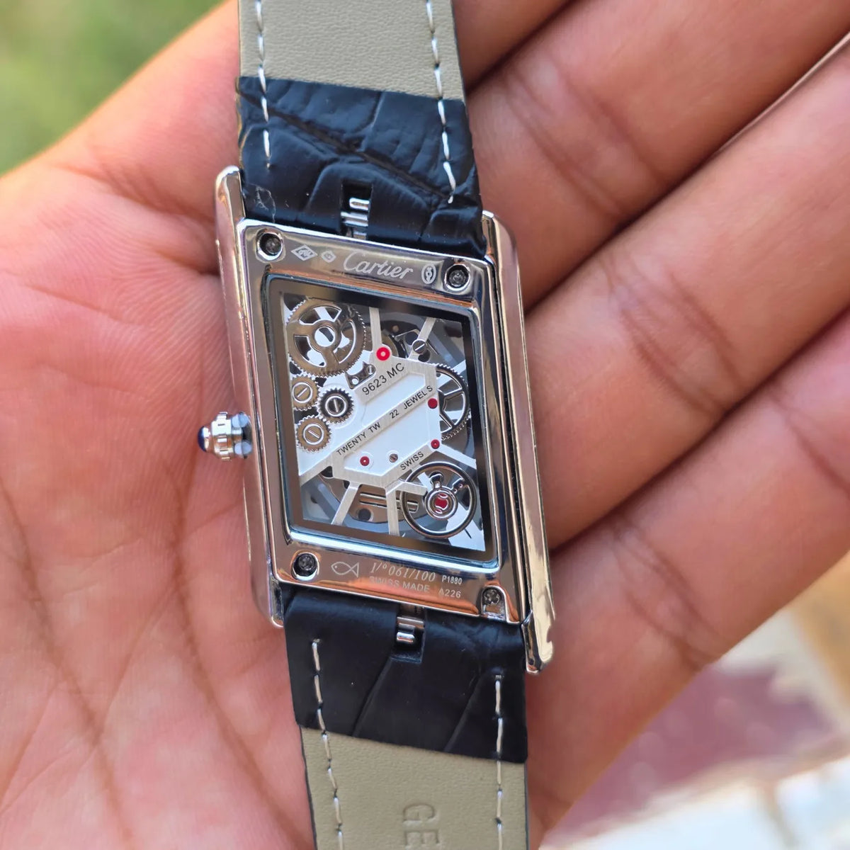 Cartier Asymetriqu Skeleton