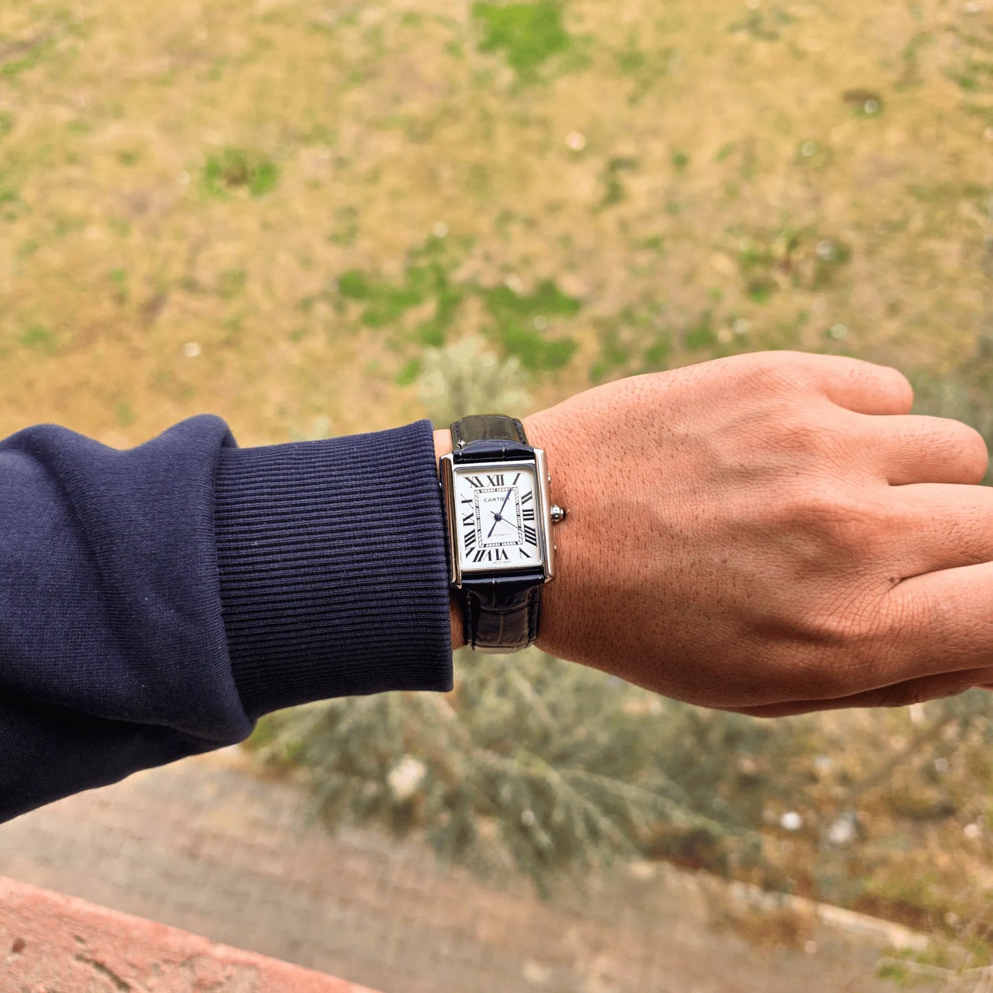 Cartier Tank Leather 22mm