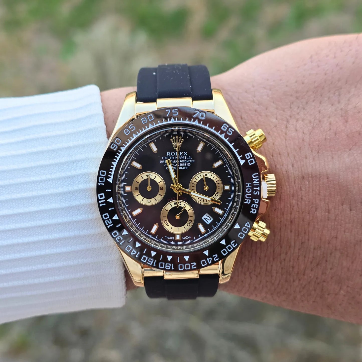 Rolex Ruber Open Case (semi automatic)