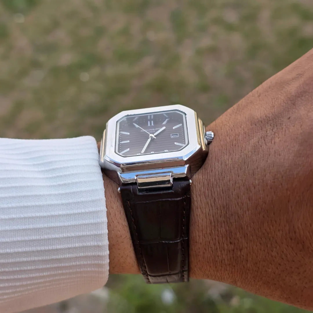Patek Philippe Square Leather Strap