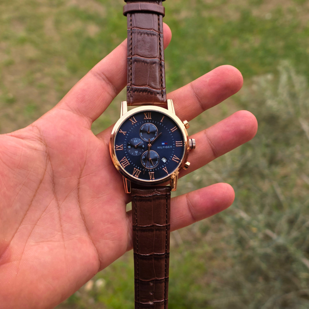 Tommy Leather Watch 1
