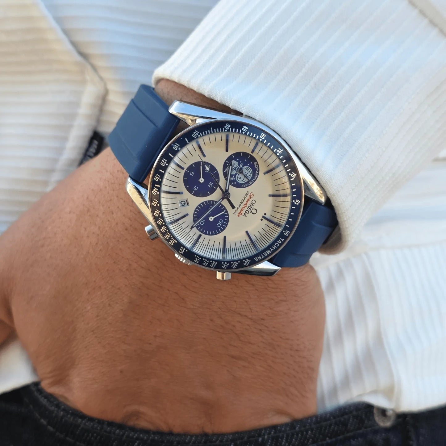 Omega Speedmaster Rubber