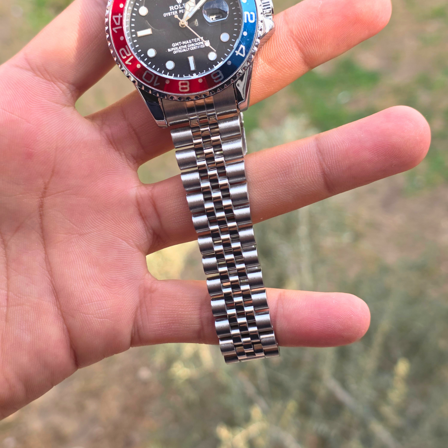 Rolex Pepsi Open Case (semi automatic)