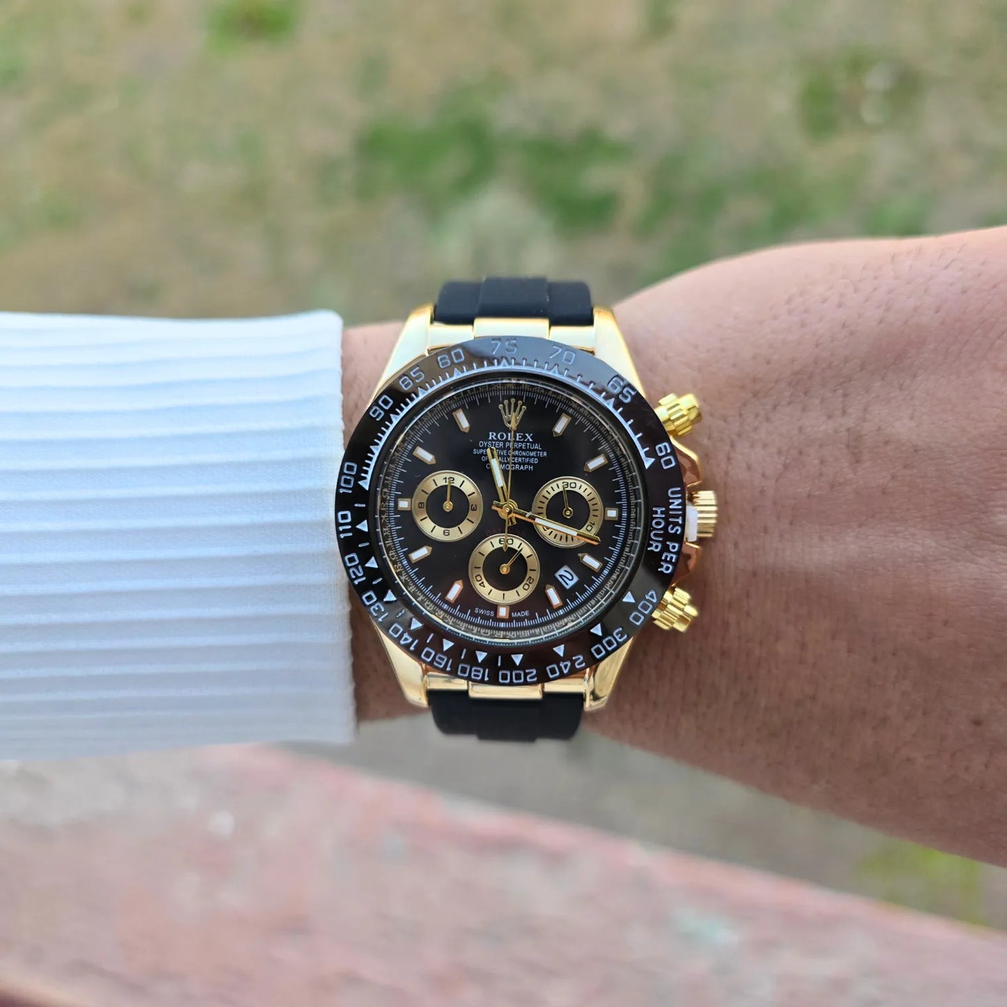 Rolex Ruber Open Case (semi automatic)