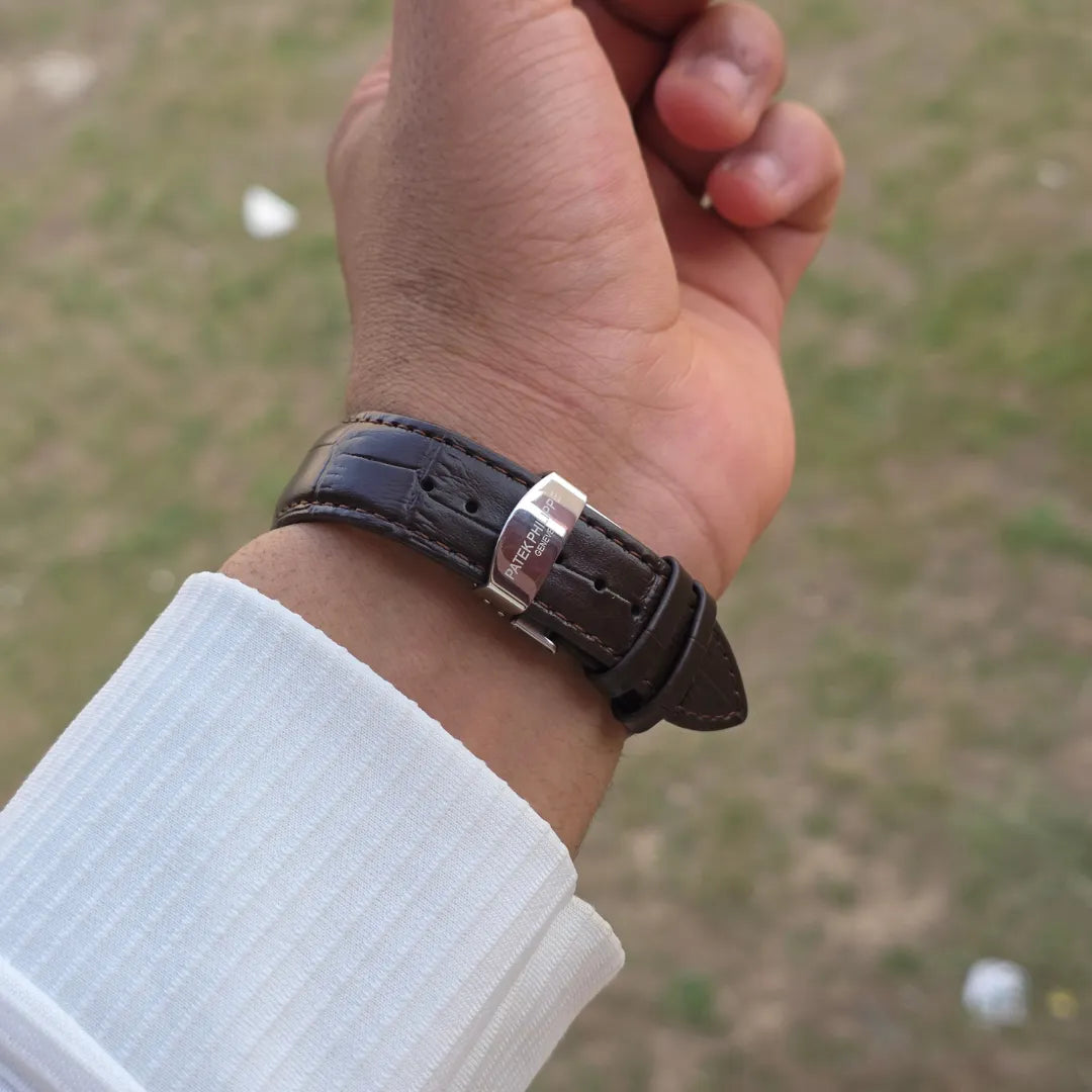 Patek Philippe Square Leather Strap