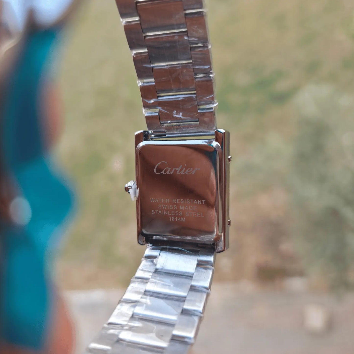 Cartier Tank Metal White - Silver