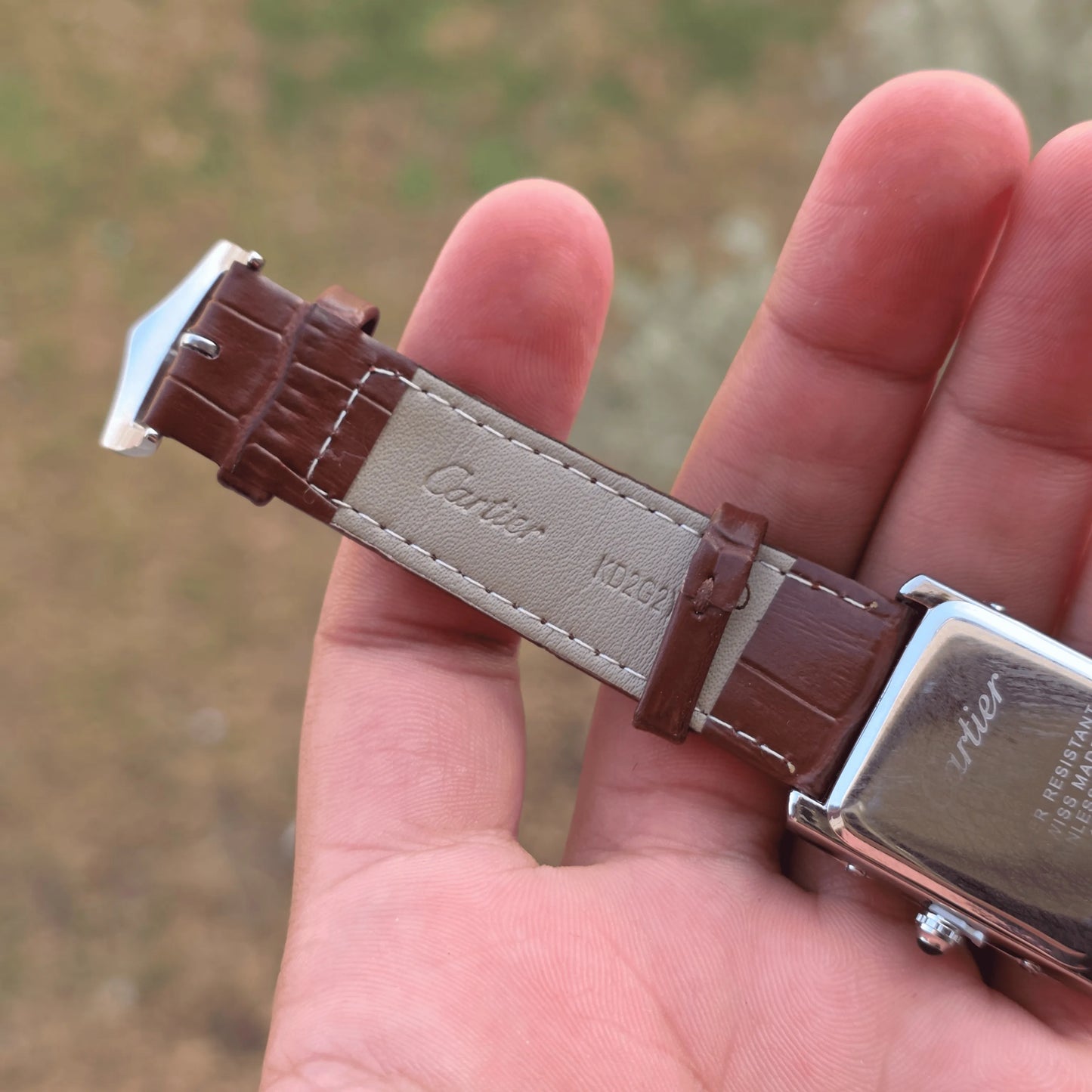 Cartier Tank Leather 22mm