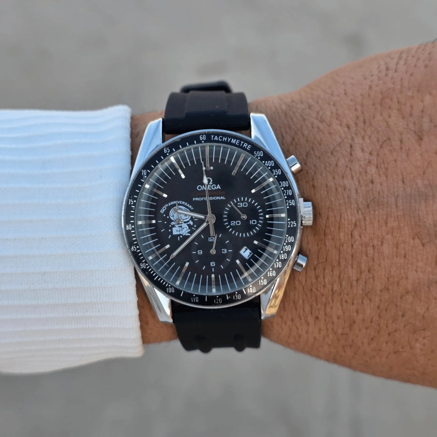 Omega Speedmaster Rubber