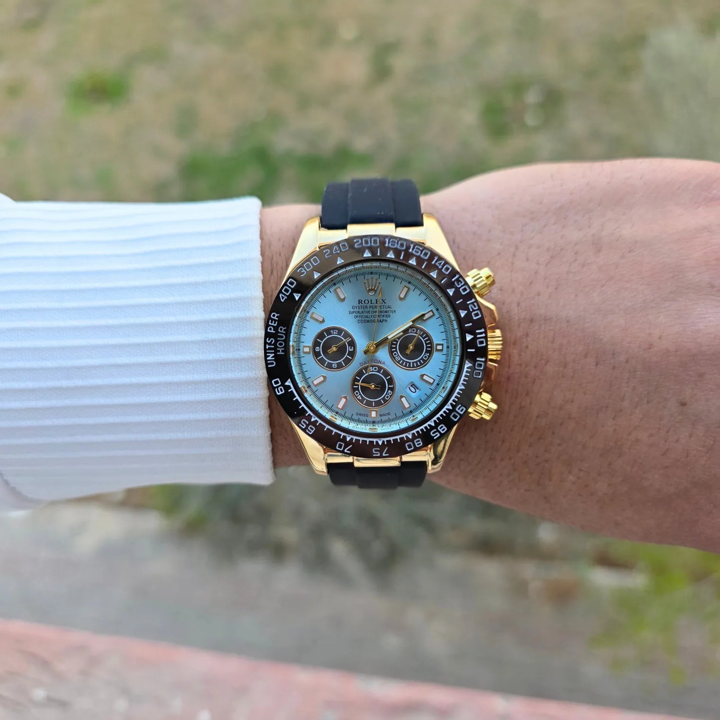 Rolex Ruber Open Case (semi automatic)