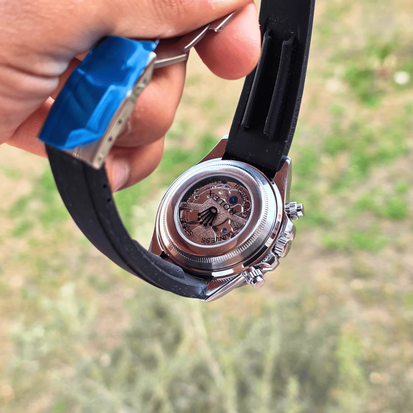 Rolex Ruber Open Case (semi automatic)