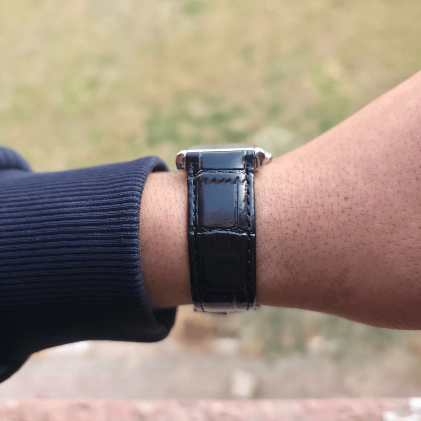 Cartier Tank Leather Black - Black