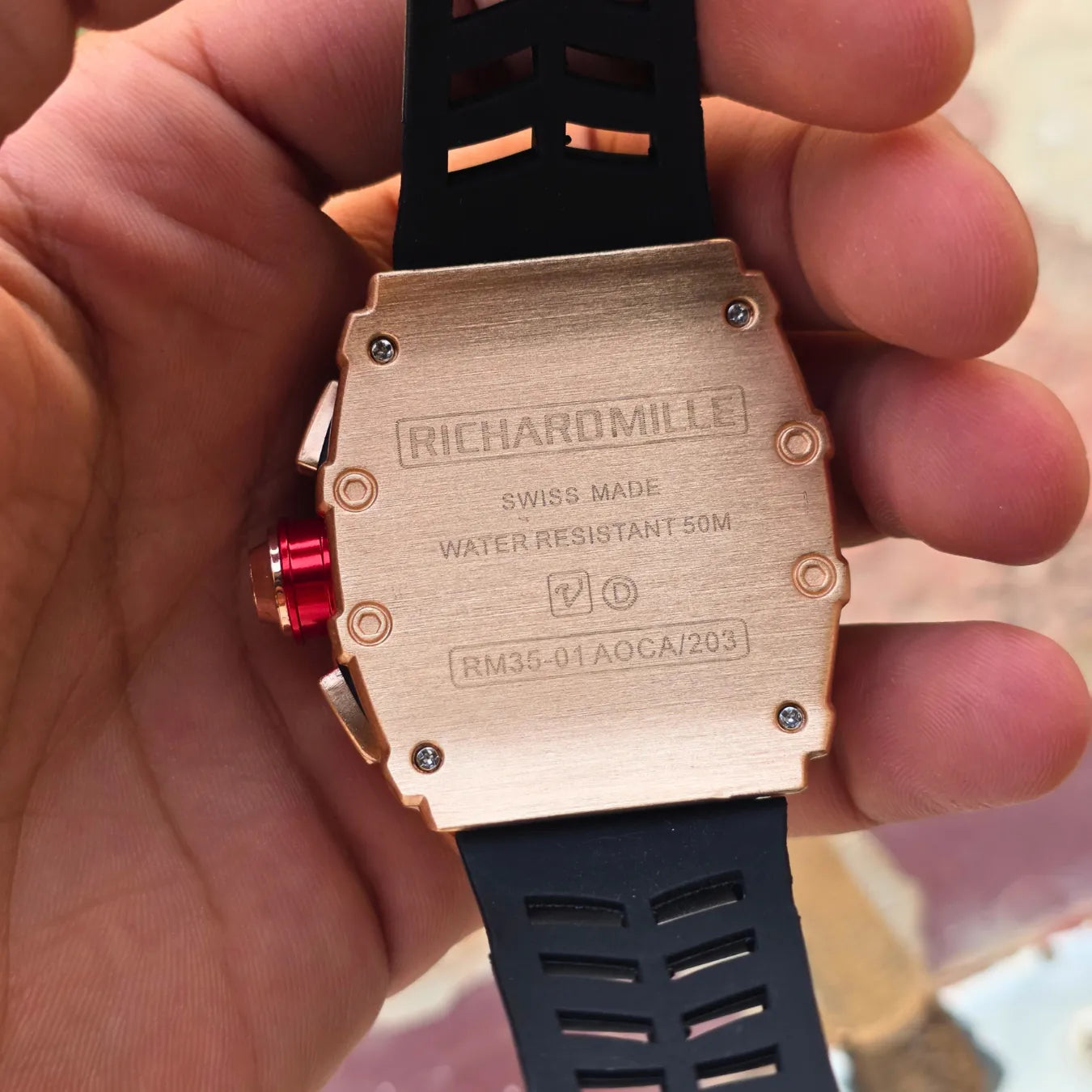 Richard Mille 1 Rubber