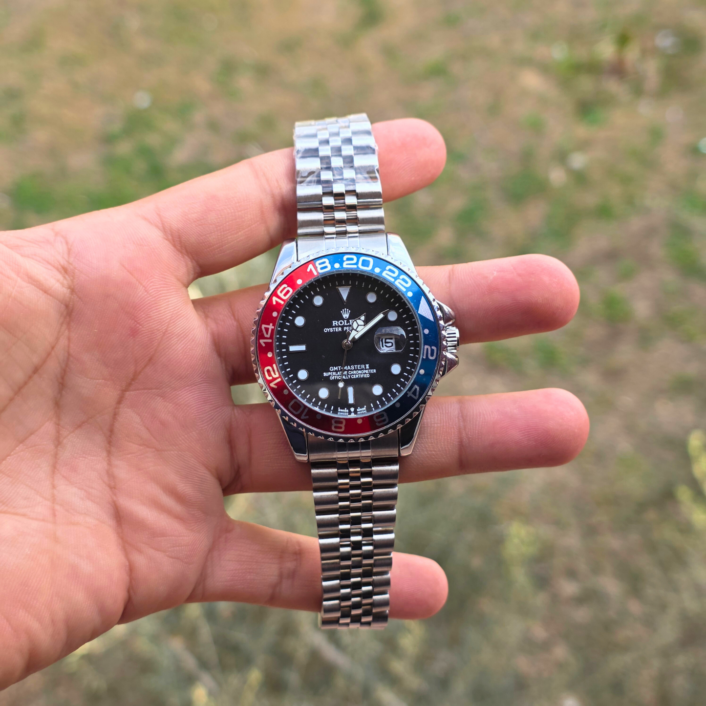 Rolex Pepsi Open Case (semi automatic)
