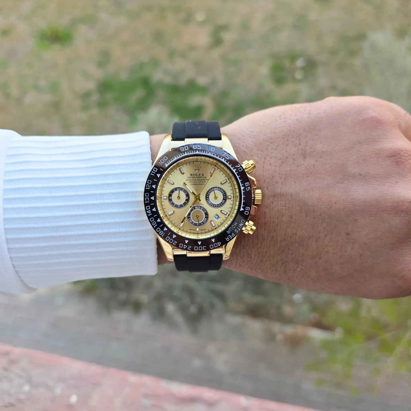 Rolex Ruber Open Case (semi automatic)