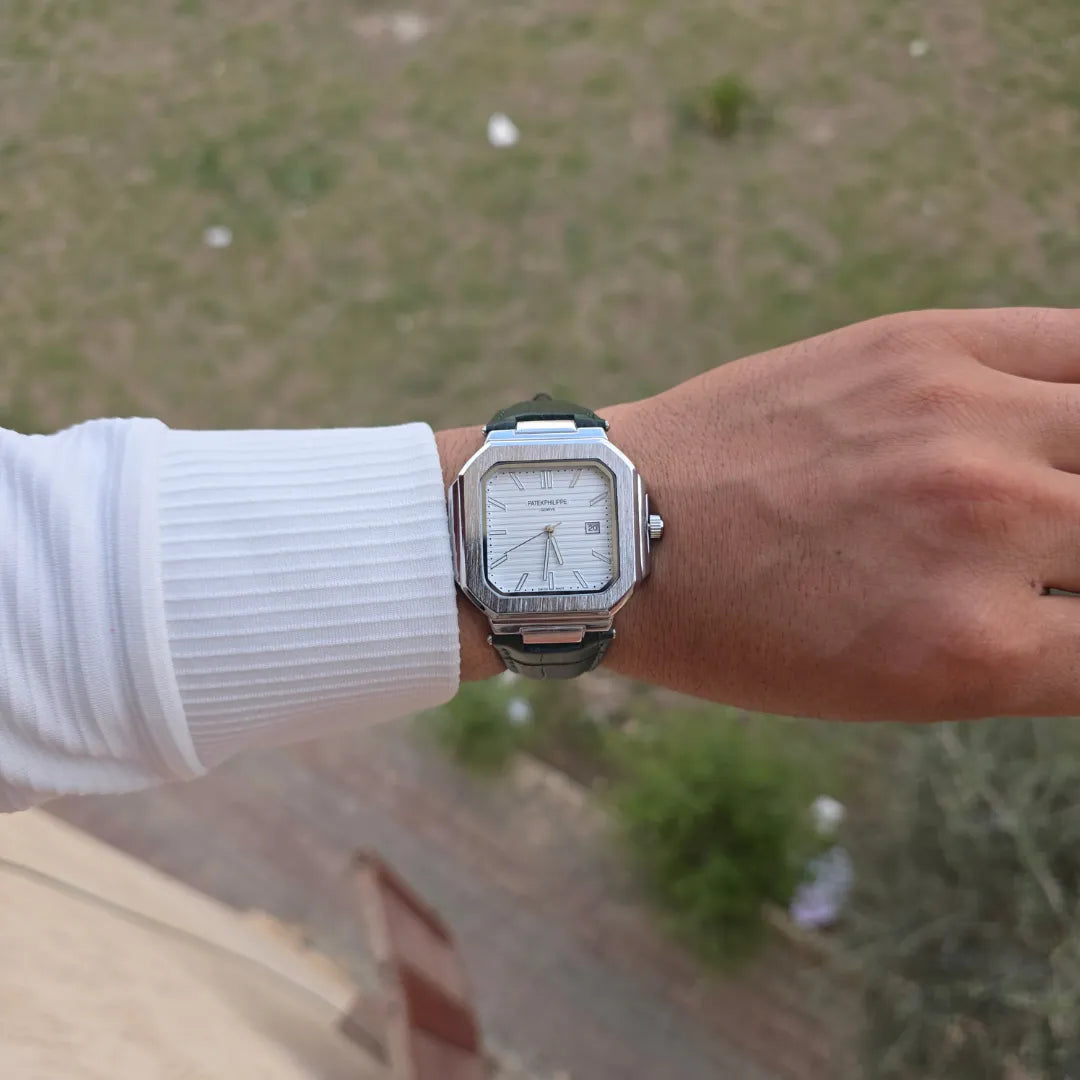 Patek Philippe Square Leather Strap