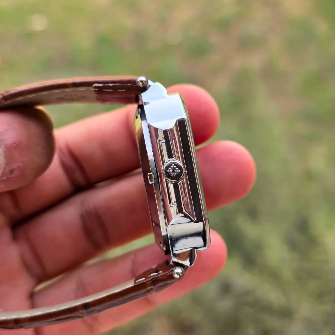 Patek Philippe Square Leather Strap