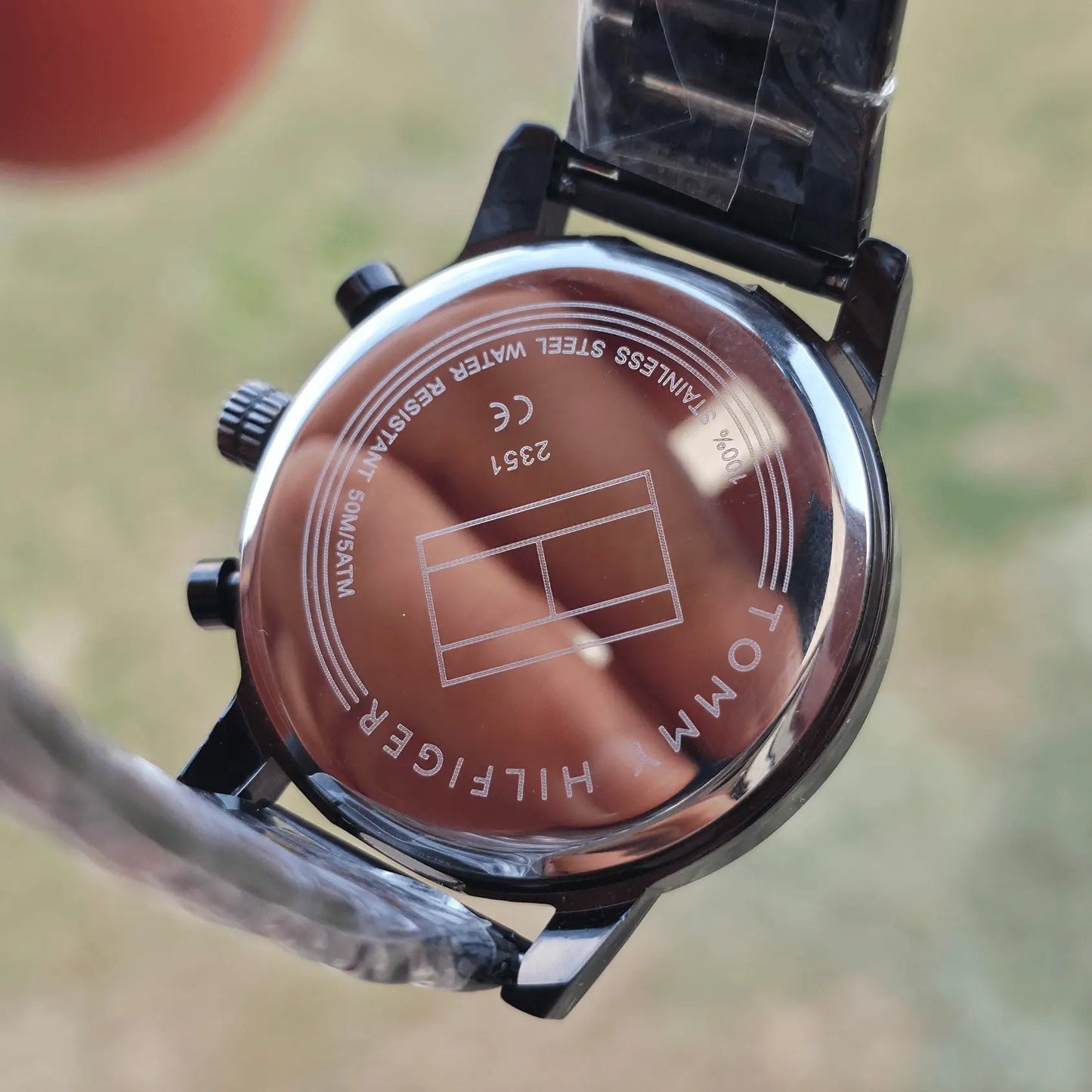 Tommy Metal Watch Black-Black