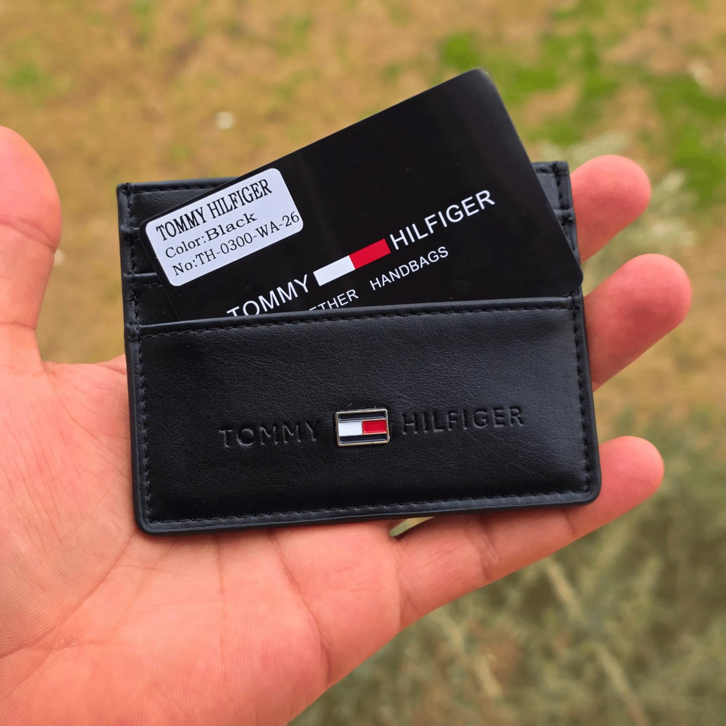 Tommy black card holder