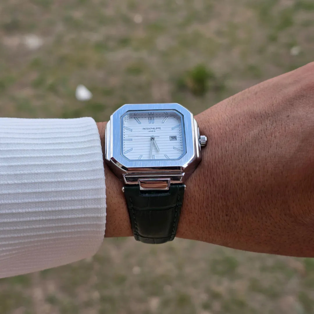Patek Philippe Square Leather Strap