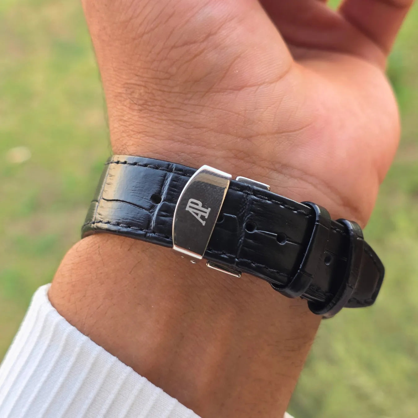 Royal Chrono Leather Watch