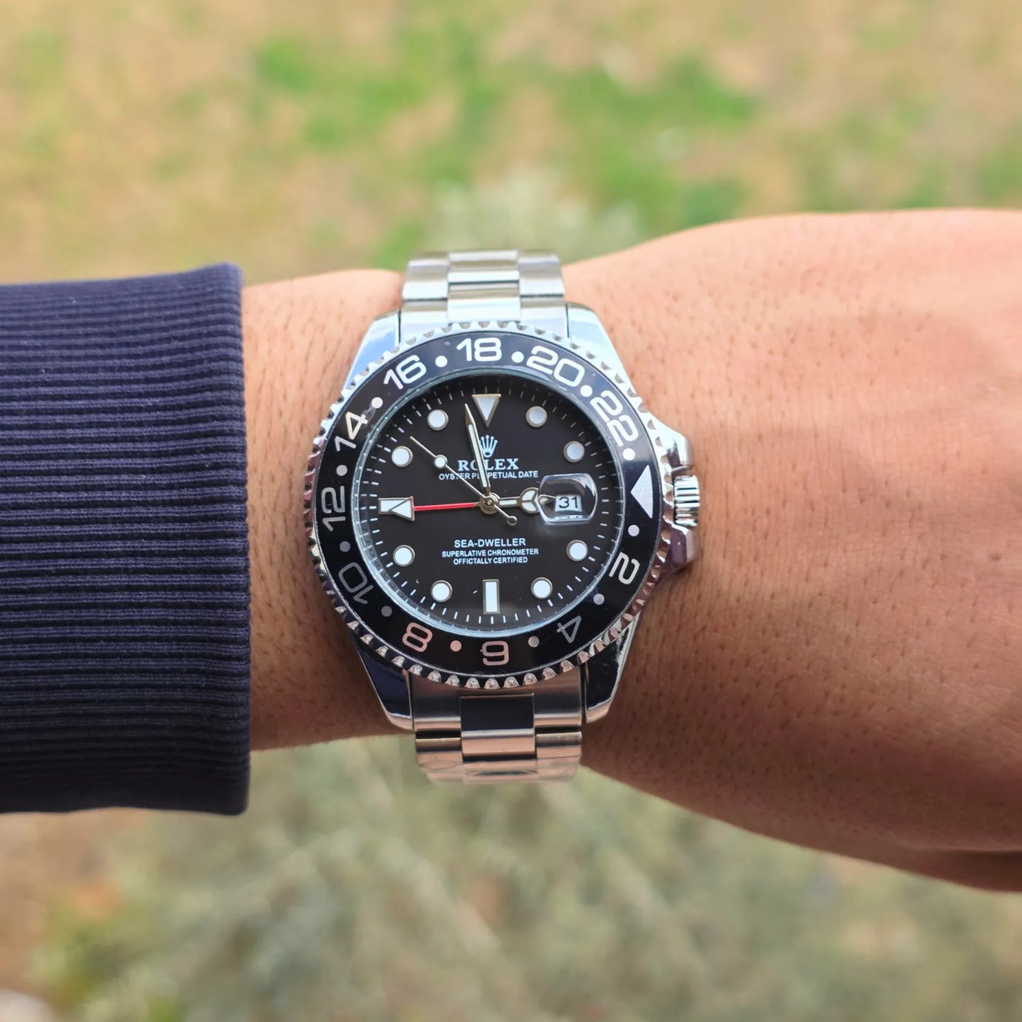 Rolex 1 Gm  Open Case (semi automatic)