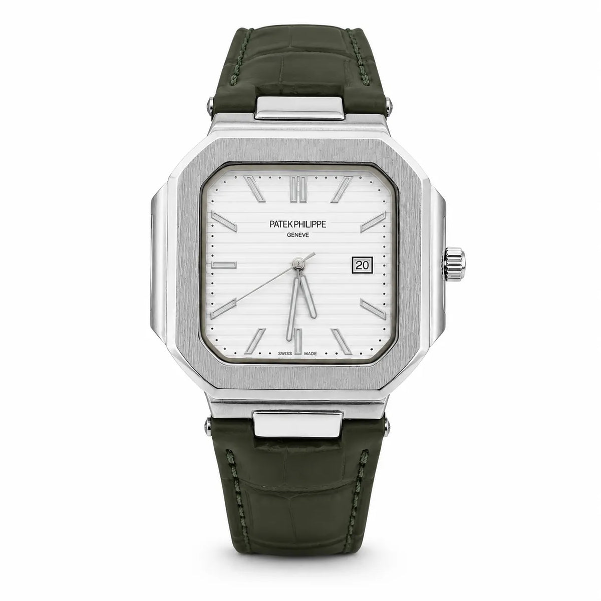 Patek Square Leather Strap