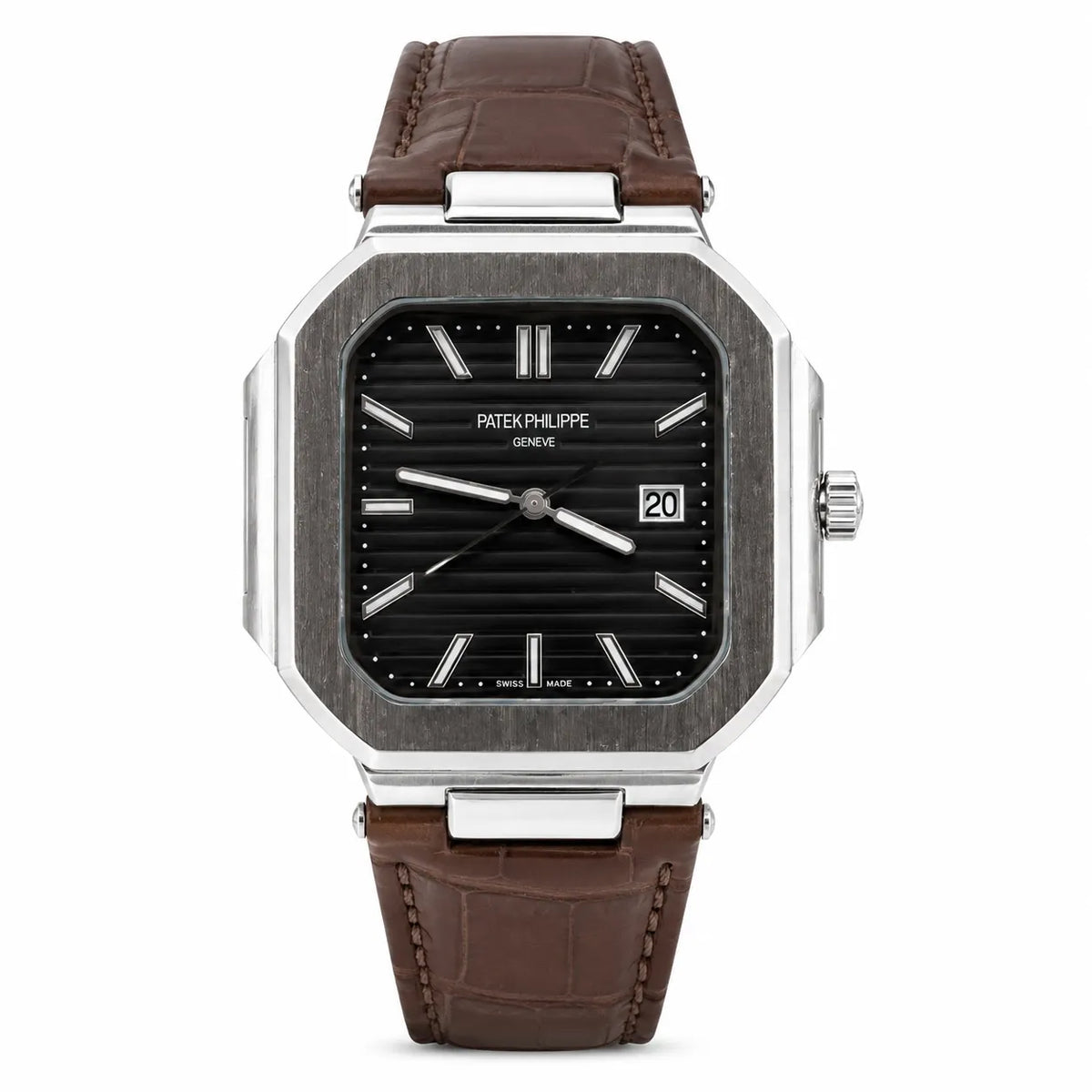 Patek Square Leather Strap