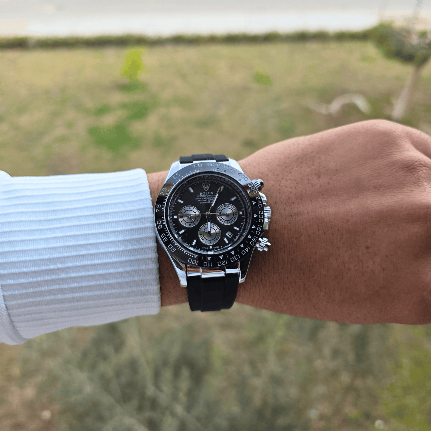 Rolex Ruber Open Case (semi automatic)