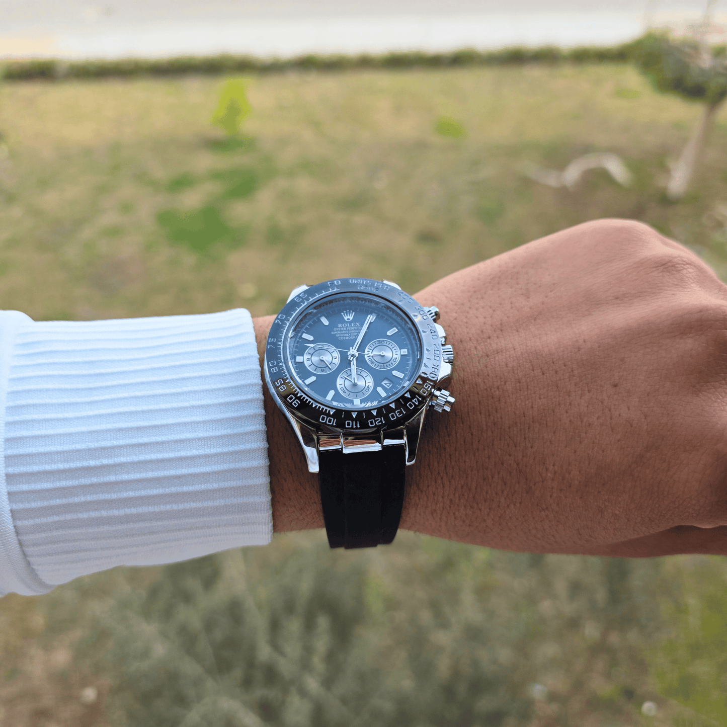 Rolex Ruber Open Case (semi automatic)